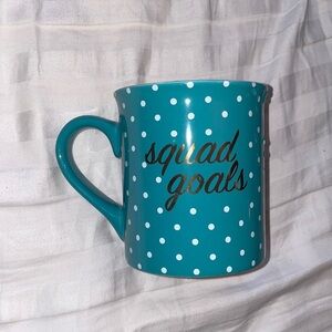 Teal Squad Goals mug